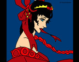 Dibujo Princesa china pintado por SuperArte1
