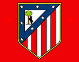 Dibujo Escudo del Club Atlético de Madrid pintado por chilecopo