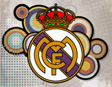 Dibujo Escudo del Real Madrid C.F. pintado por ambkor