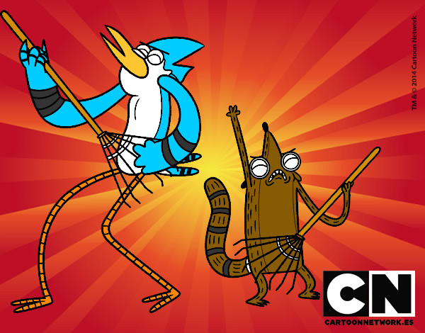 Mordecai y Rigby