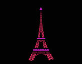 Dibujo Torre Eiffel pintado por MARISDALIS