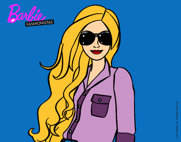 Barbie con gafas de sol