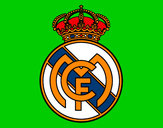 Dibujo Escudo del Real Madrid C.F. pintado por maykeldiaz