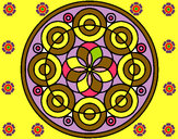 Dibujo Mandala 35 pintado por agus16san5