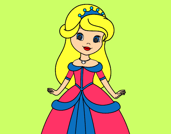 Dibujo Princesa bella pintado por cathy3