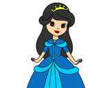 Dibujo Princesa bella pintado por cathy3