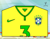 Dibujo Camiseta del mundial de fútbol 2014 de Brasil pintado por Lagejr