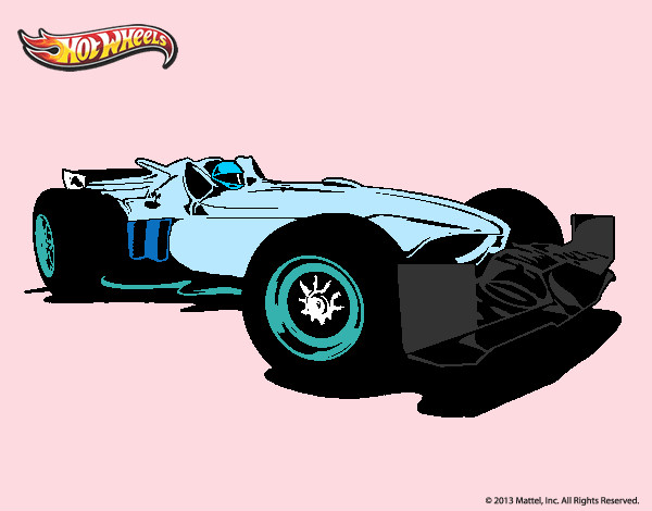 Dibujo Hot Wheels Tyrrell P34 pintado por joaquin-li
