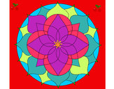 Dibujo Mandala 14 pintado por nasareth