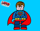 Dibujo Superman superheroe pintado por alejit