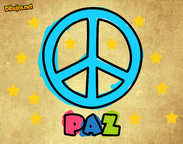 Dibujo Círculo de la paz pintado por ru_82