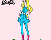 Dibujo Barbie veraniega pintado por xavi