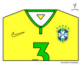 Dibujo Camiseta del mundial de fútbol 2014 de Brasil pintado por Janfrank