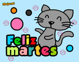 Dibujo Feliz martes pintado por martita02