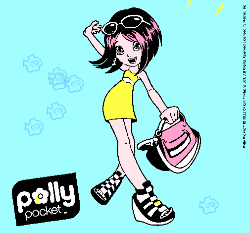 Dibujo Polly Pocket 12 pintado por xavi
