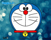 Dibujo Doraemon, el gato cósmico pintado por carla381