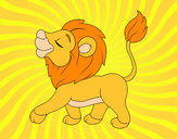 Dibujo Cachorro de león pintado por Fulecos