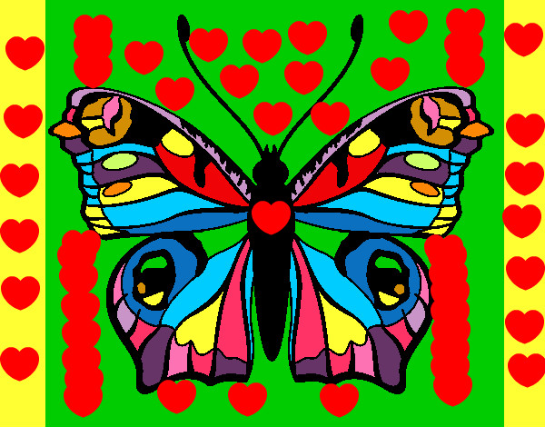 Dibujo Mariposa 20 pintado por Anto05