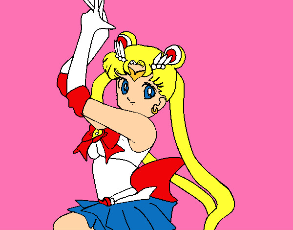 Guerrera luna Sailor moon