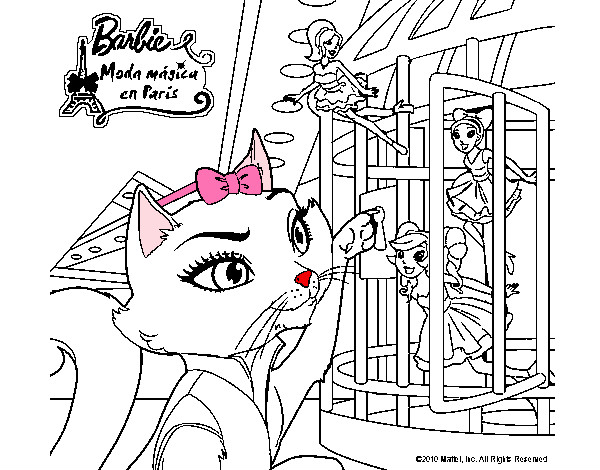 La gata de Barbie descubre a las hadas