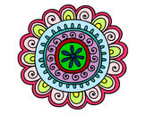 Dibujo Mandala alegre pintado por Ingridelen