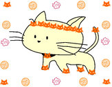 Dibujo Cría de gato pintado por lunaalbic
