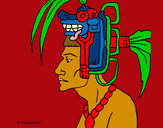 Dibujo Jefe de la tribu pintado por amalia