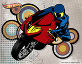 Dibujo Hot Wheels Ducati 1098R pintado por Antonio634