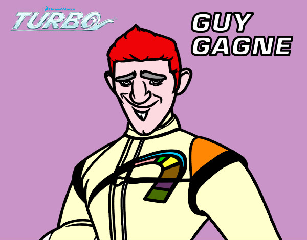 Dibujo Turbo - Guy Gagné pintado por CAROEKB