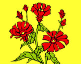 Dibujo Conjunto floral pintado por amalia
