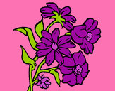 Dibujo Flores pintado por amalia