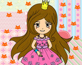 Dibujo Princesa primavera pintado por nnnnnn