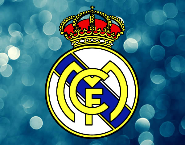 Dibujo Escudo del Real Madrid C.F. pintado por matro777