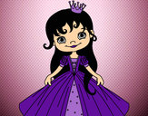 Dibujo Princesita pintado por amalia