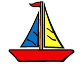 Dibujo Barco velero 1 pintado por charlycar