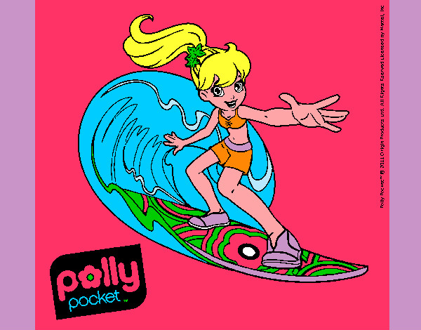 Dibujo Polly Pocket 4 pintado por lina2