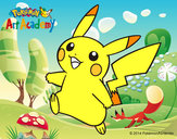 Dibujo Pikachu en Pokémon Art Academy pintado por inbisimal