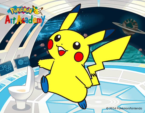 Pikachu en Pokémon Art Academy