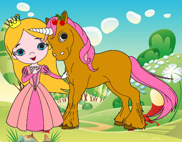la princesa y el caballo 