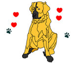 Dibujo Labrador pintado por Cerlow