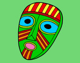 Dibujo Máscara sorprendida pintado por murano