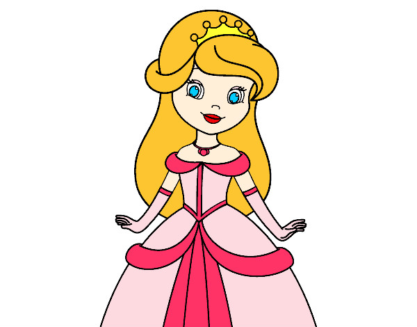 Dibujo Princesa bella pintado por jacquiii