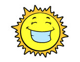 Dibujo Sol sonriendo pintado por Gardenia