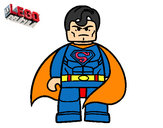 Dibujo Superman superheroe pintado por Diego2010