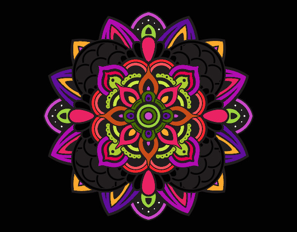 Mandala decorativa