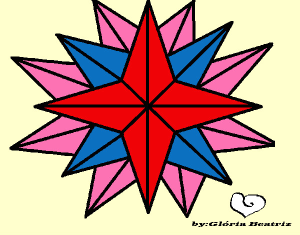 Dibujo Estrella brillante pintado por ANOKA