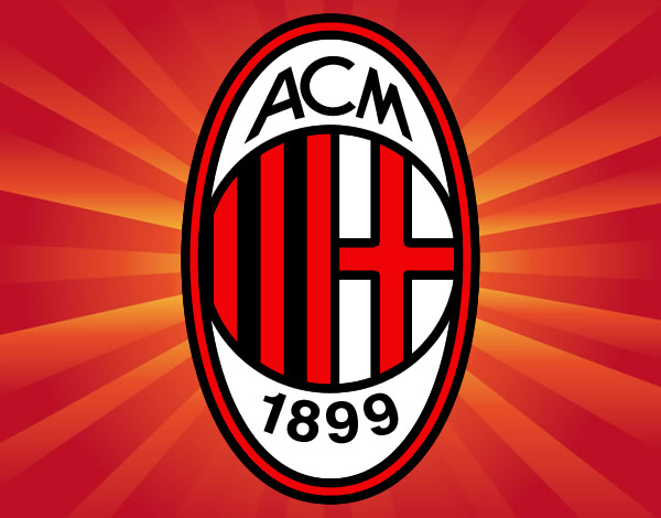 Dibujo Escudo del AC Milan pintado por AxelSmidit