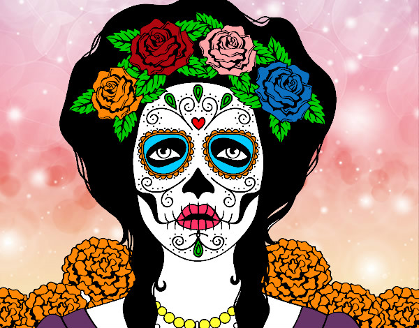 Mujer calavera mejicana