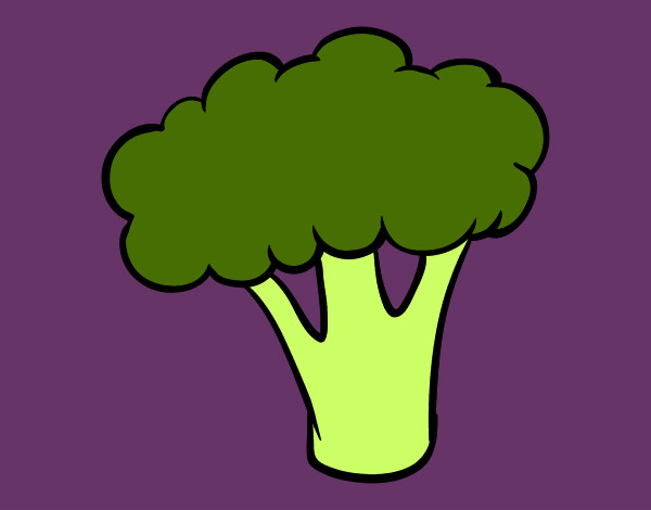 Trozo de brócoli