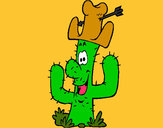 Dibujo Cactus con sombrero pintado por Jesus_1233